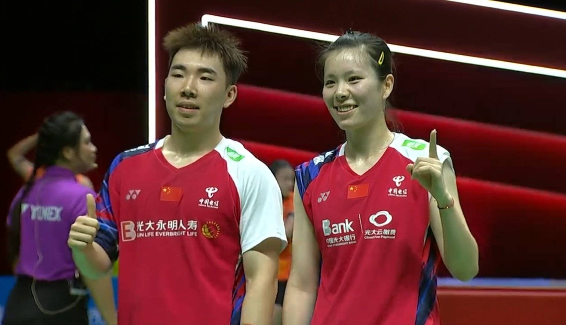 中国队碾压印尼队,李梓嘉统治全场 中国队碾压印尼队,李梓嘉统治全场