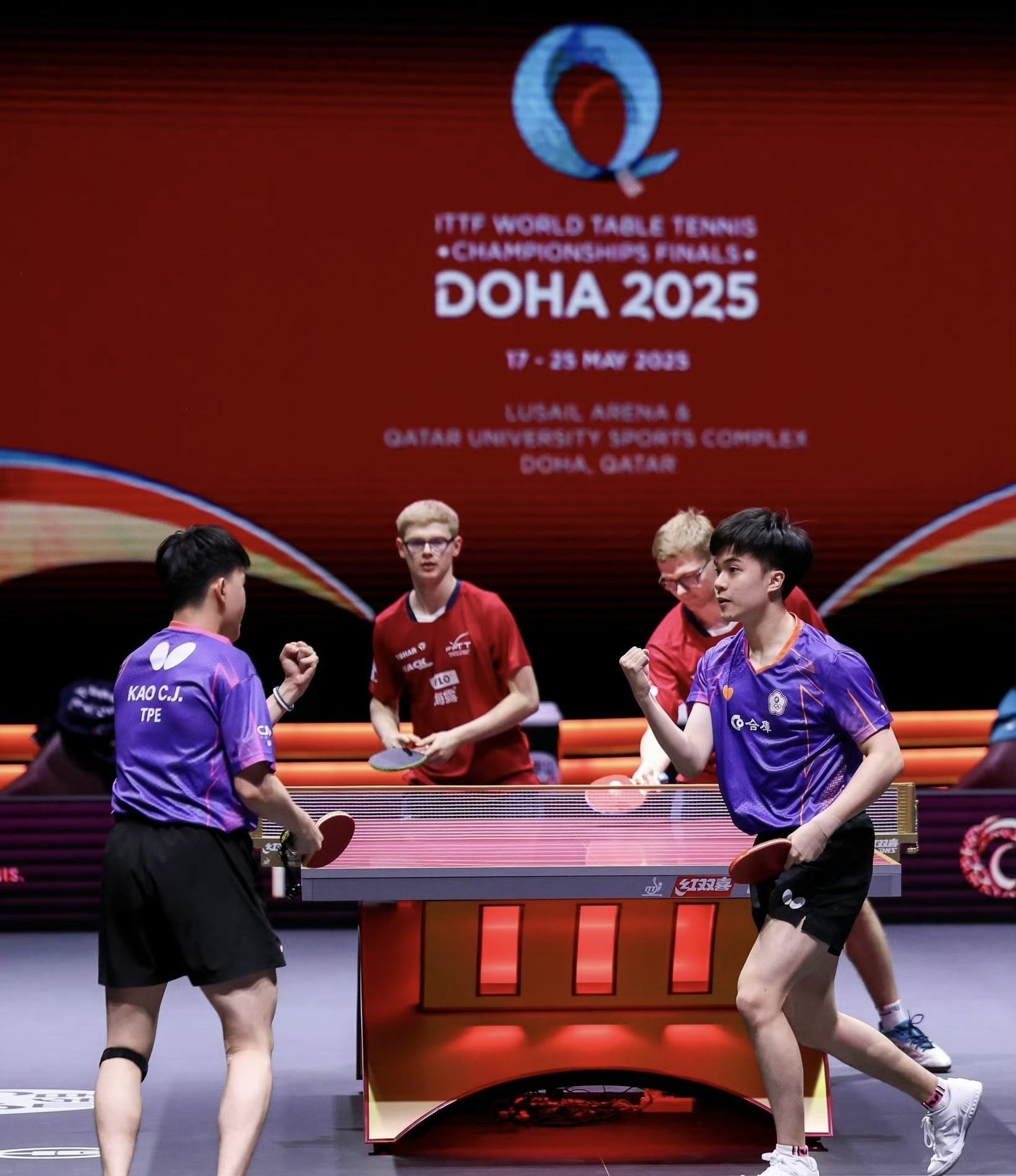 日本队完胜德国队，林高远刷新纪录