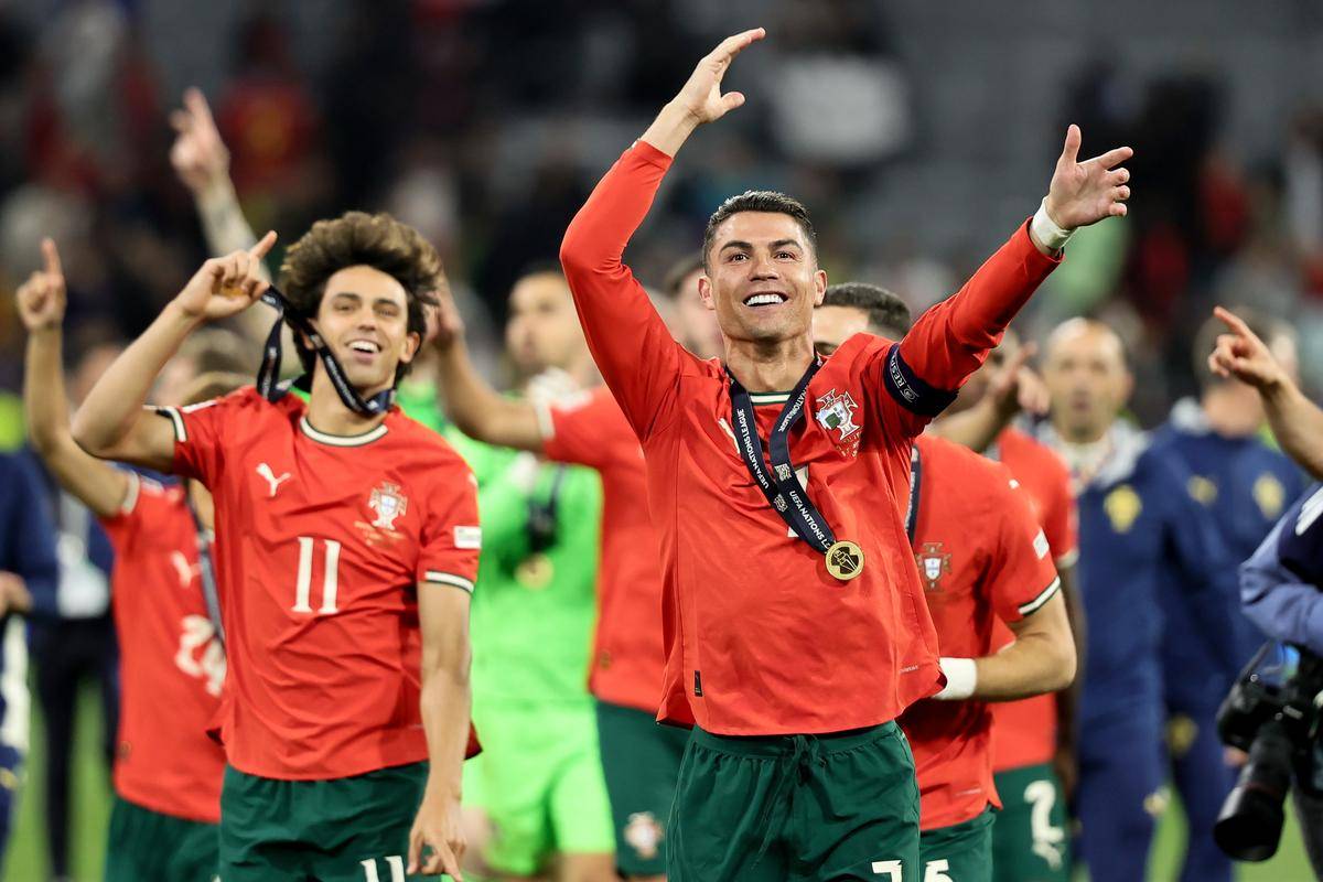 关于葡萄牙队完胜法国队，张本智和统治全场的信息